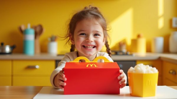 Le plaisir assuré avec le menu happy meal pour enfants