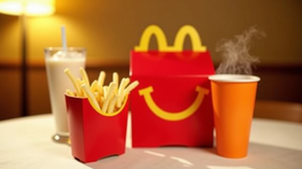 Le plaisir assuré avec le menu happy meal pour enfants