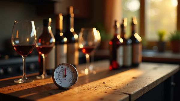 Le vin ne supporte pas la cuisine : ce que révèle un thermomètre