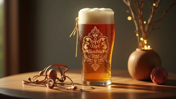 Optez pour un verre à bière personnalisé : un cadeau surprenant