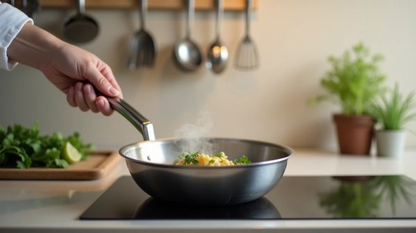 Pourquoi choisir une poêle en inox pour des cuissons saines ?