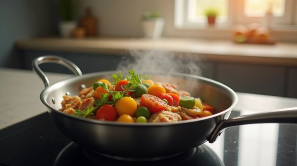 Pourquoi choisir une poêle en inox pour des cuissons saines ?