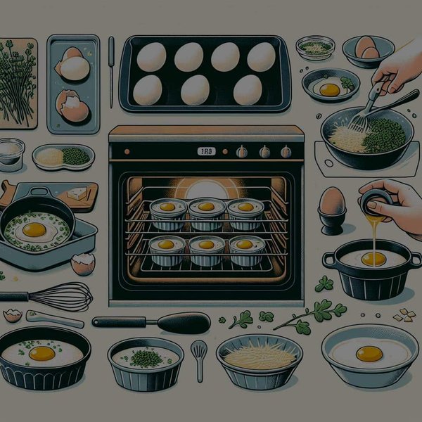 Comment préparer des œufs cocotte au four pour un petit-déjeuner gourmand ?