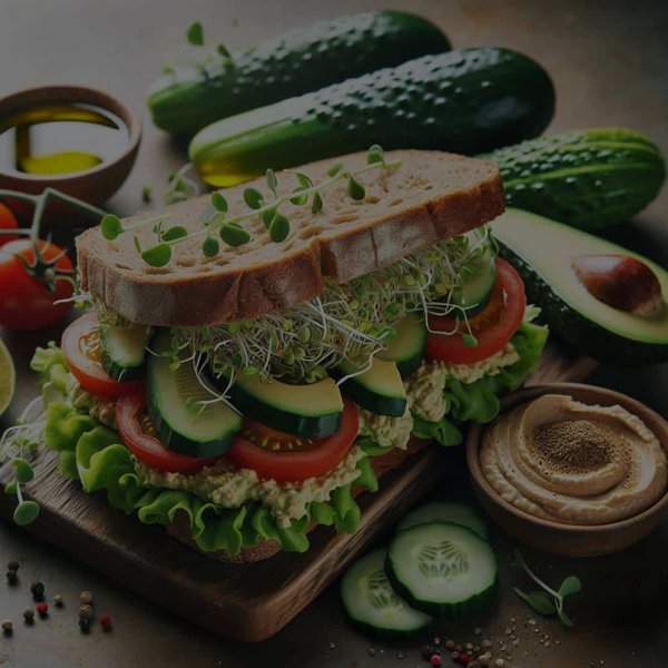 Quels sont les meilleurs ingrédients pour un sandwich végétarien nourrissant ?